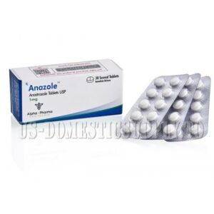 Anazole (Anastrozole) 1mg 30 tabs, Alpha Pharma