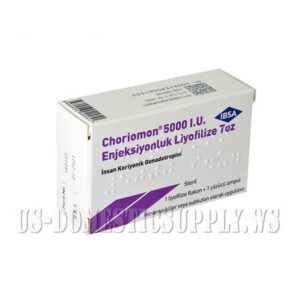 Choriomon (HCG - Human Chorionic Gonadotropin) 5000iu vial, IBSA