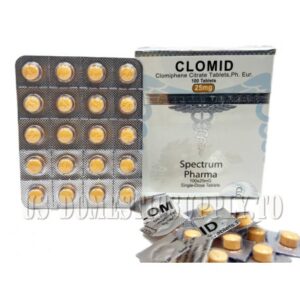 Clomid 100tabs 25mg Spectrum Pharma