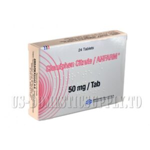 Clomiphene Citrate (Clomid) 50mg 24tabs, Anfarm