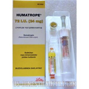 Humatrope (somatropin) 72IU (24mg) (rDNA origin), Eli Lilly