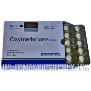 Oxymetholone 50mg, 100tabs, ZPHC