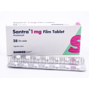 Santra (Anastrozole) 1mg, 28tabs Sandoz, Turkey